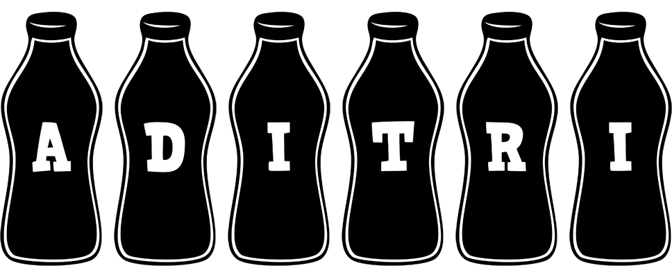 Aditri bottle logo
