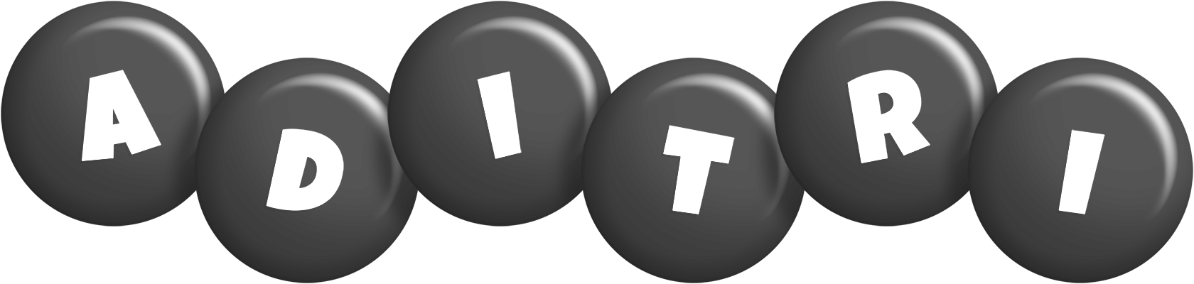 Aditri candy-black logo