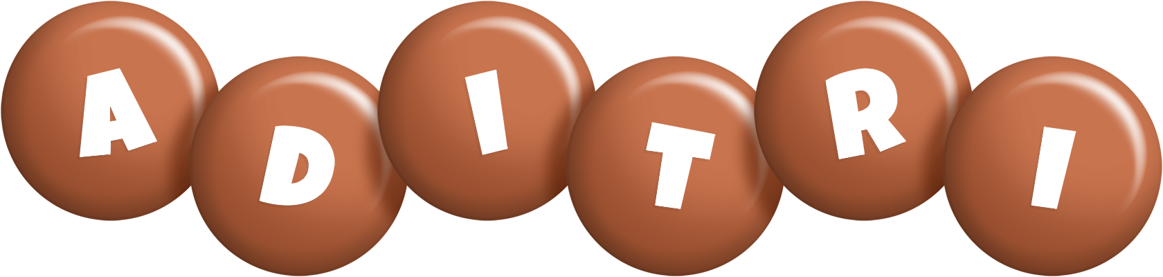 Aditri candy-brown logo