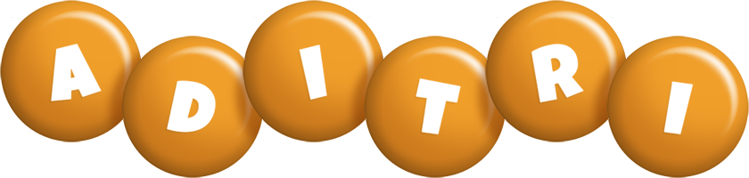 Aditri candy-orange logo