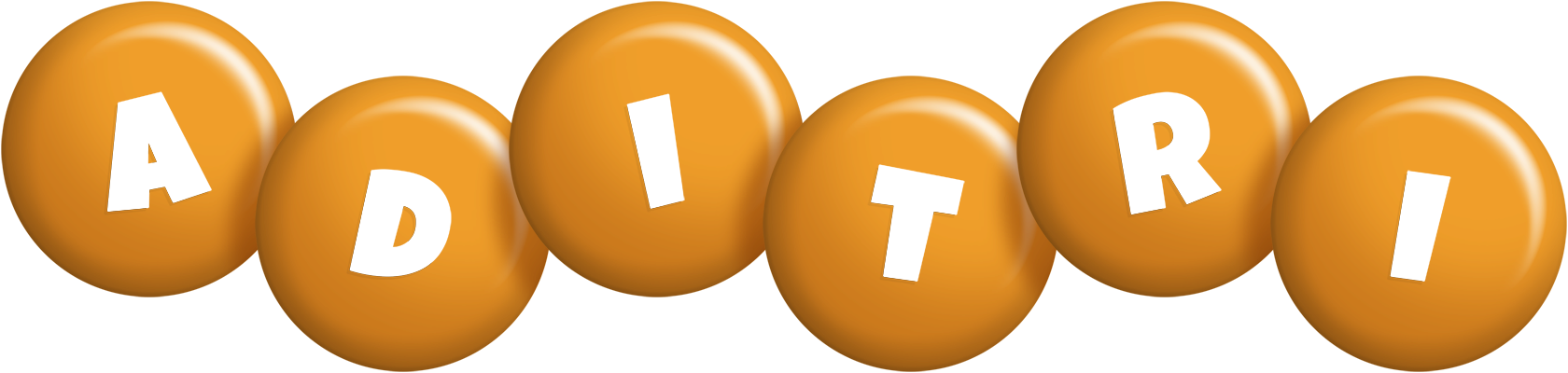 Aditri candy-orange logo