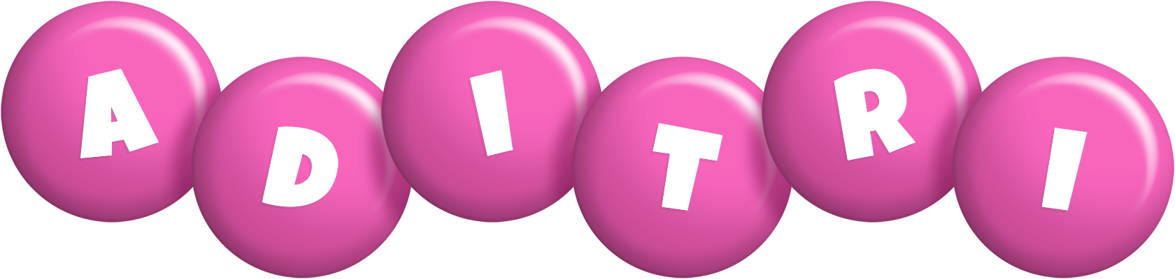 Aditri candy-pink logo