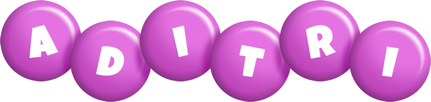 Aditri candy-purple logo
