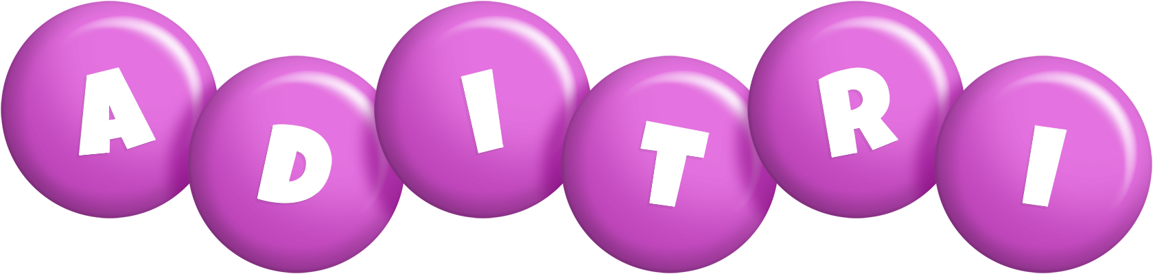 Aditri candy-purple logo