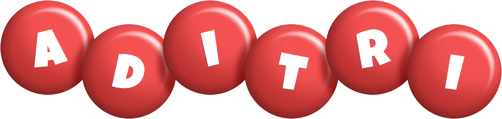 Aditri candy-red logo