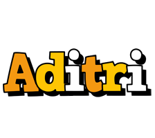 Aditri cartoon logo