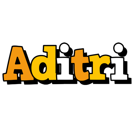 Aditri cartoon logo