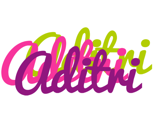 Aditri flowers logo