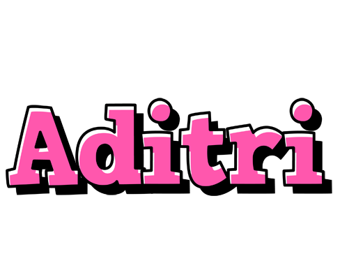 Aditri girlish logo