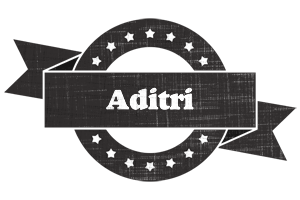 Aditri grunge logo
