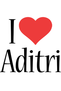 Aditri i-love logo