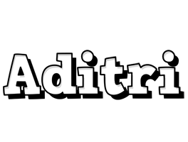 Aditri snowing logo