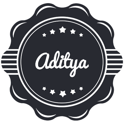 Aditya badge logo