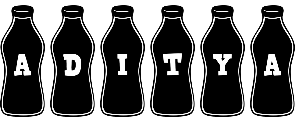 Aditya bottle logo
