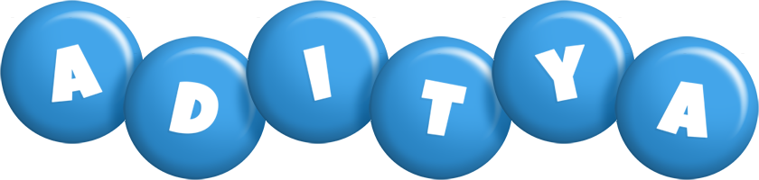 Aditya candy-blue logo