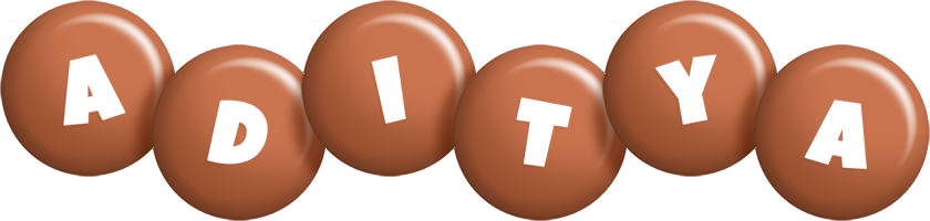 Aditya candy-brown logo