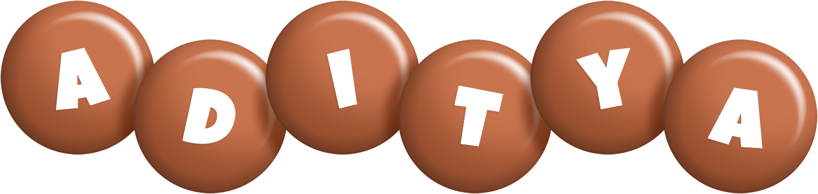 Aditya candy-brown logo