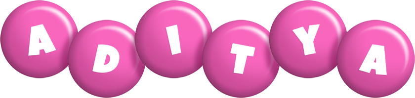 Aditya candy-pink logo