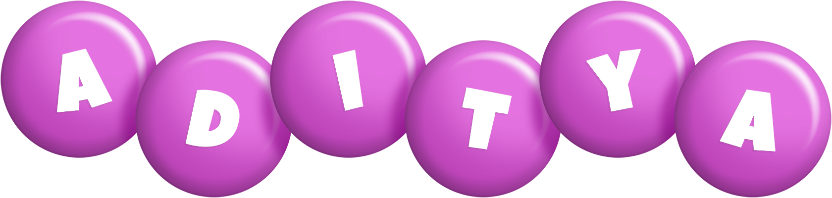 Aditya candy-purple logo