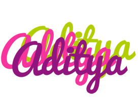 Aditya flowers logo
