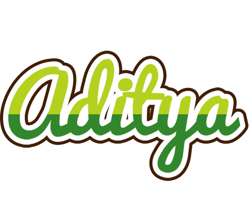 Aditya golfing logo