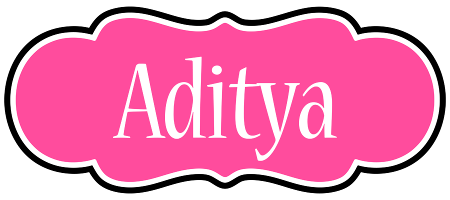 Aditya invitation logo