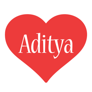 Aditya love logo