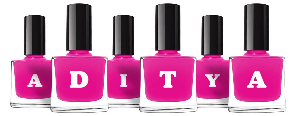 Aditya nails logo
