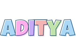 Aditya pastel logo