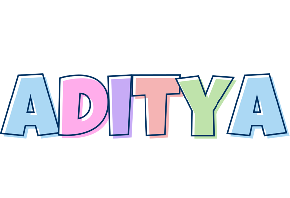 Aditya pastel logo