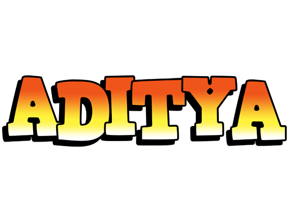 Aditya sunset logo