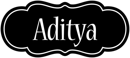 Aditya welcome logo