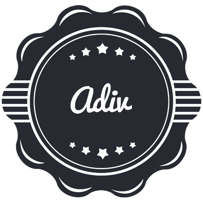 Adiv badge logo