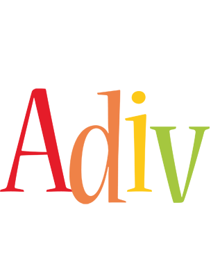 Adiv birthday logo