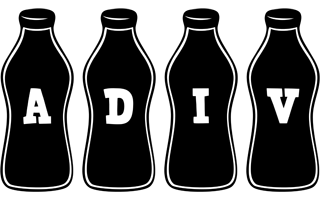 Adiv bottle logo