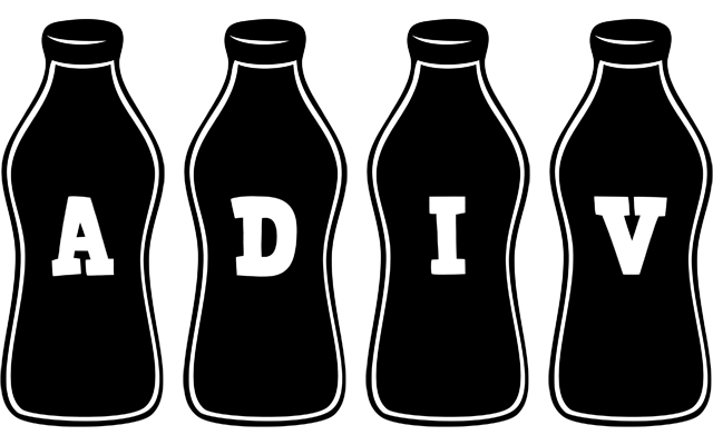 Adiv bottle logo
