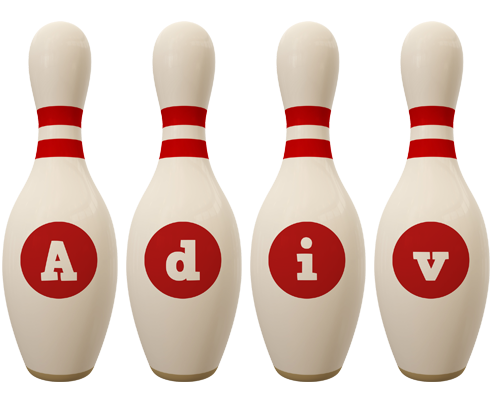 Adiv bowling-pin logo