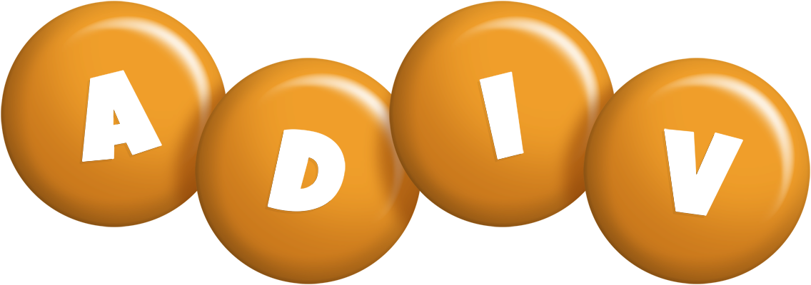 Adiv candy-orange logo