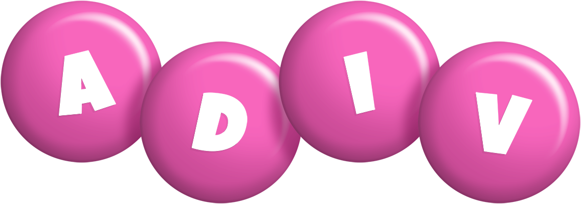 Adiv candy-pink logo