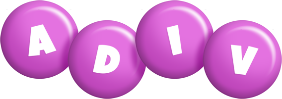 Adiv candy-purple logo