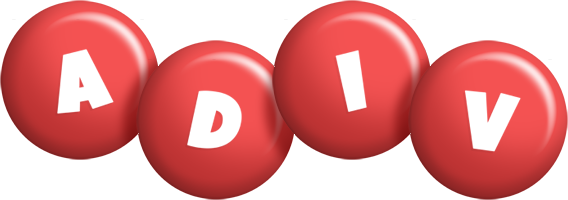 Adiv candy-red logo