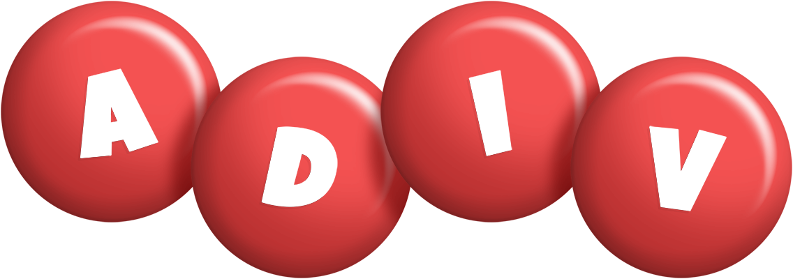Adiv candy-red logo