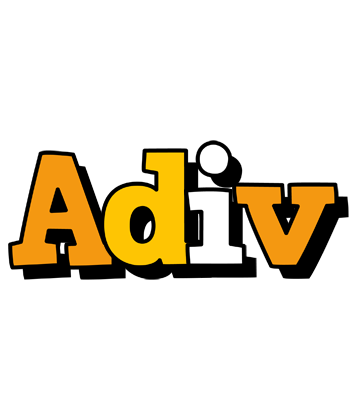Adiv cartoon logo