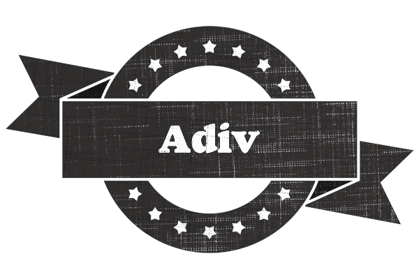 Adiv grunge logo