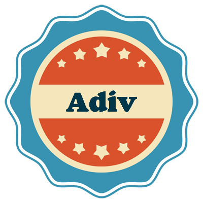 Adiv labels logo