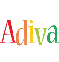 Adiva birthday logo