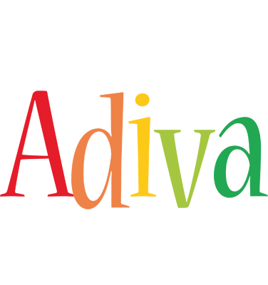 Adiva birthday logo