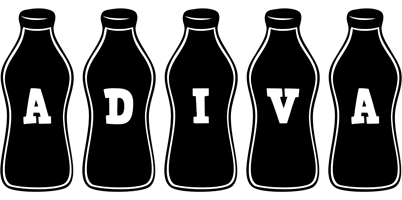 Adiva bottle logo