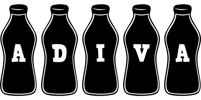 Adiva bottle logo