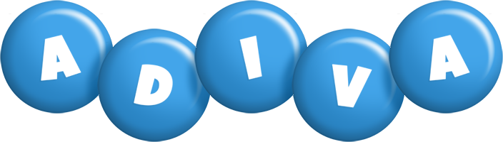 Adiva candy-blue logo